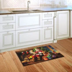 Briarwood Lane Naughty Or Nice Christmas Doormat Santa Claus Indoor Outdoor 30" X 18" -Home Improvement Store GUEST 29c9c1c9 f5a6 498c 97ad bd0bd45f4881