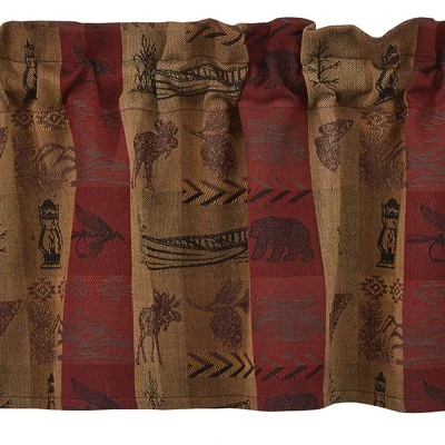 Park Designs High Country Valance - 72''L Brown 4 Park Designs High Country Valance - 72''L Brown - Image 2