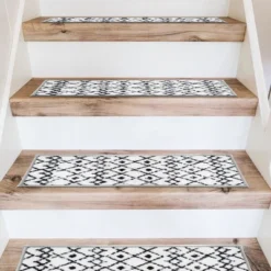 World Rug Gallery Modern Boho Design Non-Slip Stair Treads 14 World Rug Gallery Modern Boho Design Non-Slip Stair Treads -Home Improvement Store GUEST 2a14e641 926e 4497 8155 9b7348544d9e
