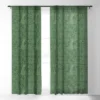 Avenie Cheetah Spring Collection IX Single Panel Sheer Window Curtain - Society6