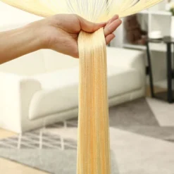 PiccoCasa Fringe Strip Single Panel Bedroom Door Window Divider Curtain -Home Improvement Store GUEST 2c59a6ca b1b8 4581 b35f a16915f06d06