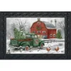 Christmas On The Farm Doormat 30" X 18" Indoor Outdoor Briarwood Lane -Home Improvement Store GUEST 2cfd25dd 5e16 474a 8696 d5fa57b8469f