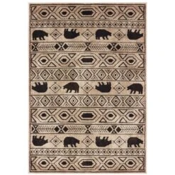 Weston Geometric Impressions Area Rug Ivory/Black - Captiv8e Designs 9 Weston Geometric Impressions Area Rug Ivory/Black - Captiv8e Designs -Home Improvement Store GUEST 2da1c6b7 c259 4e95 90a8 8b5b56d3a8a1
