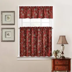 36"x56" Floral Curtain Tiers Set - Traditions By Waverly -Home Improvement Store GUEST 2e1e97ea 4ab1 4baf aa58 8e535afc13d9