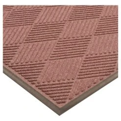 3'x5' Solid Diamond Doormat Burgundy - HomeTrax -Home Improvement Store GUEST 2e614497 726c 495d a83d aa5a408ce894