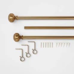 New Release 3 Stamped Metal Knob Curtain Rod - Opalhouse