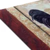 Kate Aurora Montauk Accents Country Barn Farmhouse Rooster Welcome Outdoor Rubber Entrance Mat 18x30 - Morning Call