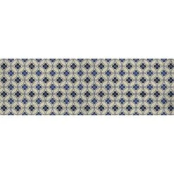 FlorArt Palisades Low Profile Easy Clean Kitchen Mat Blue/Cream - Bungalow Flooring -Home Improvement Store GUEST 336d5e43 a1a5 4247 91f4 9a8471487de7