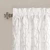 2pk 54"x108" Light Filtering Bayview Elastic Embroidery Curtain Panels White - Lush Décor -Home Improvement Store GUEST 3397afed 788e 4783 87ca 0eadb4223771