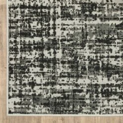 Trinity Distressed Abstract Patio Area Rug Black/Beige - Captiv8e Designs -Home Improvement Store GUEST 33a48bfa 3de4 4acc 95ab 66b062e19c2a
