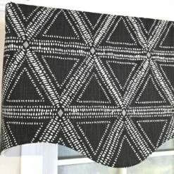 RLF Home 100% Cotton Zircon Regal With Poly/Cotton Ivory Lining Rod Pocket Valance 50" X 16" Silver -Home Improvement Store GUEST 34e3c1c2 2d64 41d1 9557 af990ba8e84d