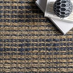 NuLOOM Danica Hand Woven Plaid Jute Area Rug 21 NuLOOM Danica Hand Woven Plaid Jute Area Rug -Home Improvement Store GUEST 36018c26 6786 496d aa87 56cbfb0ae35d