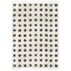 NuLOOM Fatima Cross Cozy Shag Tassel Area Rug -Home Improvement Store GUEST 38ab8872 4e30 47bb 95e4 3999aa077937