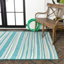 Castara Wavy Stripe Modern Indoor/Outdoor Area Rug - JONATHAN Y -Home Improvement Store GUEST 38b8026e 7864 4af0 91a6 4610a0938562