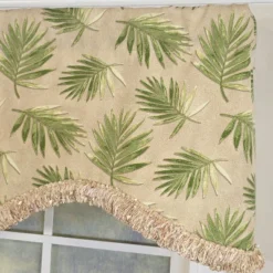 RLF Home 100% Cotton Hawthorn Cornice With Poly/Cotton Ivory Lining Rod Pocket Valance 50" X 17" Taupe -Home Improvement Store GUEST 38f5dd19 b240 4c07 8264 ec507d319692