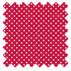 Bacati - Pin Dots Red Cotton Printed Single Window Curtain Panel -Home Improvement Store GUEST 3a5d4437 c81b 4ba5 bba9 cfb6158416e3