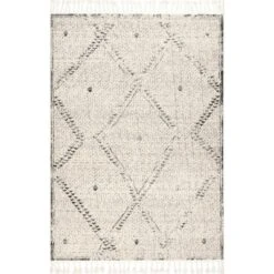 NuLOOM Camilla Moroccan Tassel Area Rug -Home Improvement Store GUEST 3c378e24 0f4a 4c58 9cc8 9e1bfc9d3190