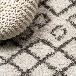 Algaida Moroccan Diamond Shag Area Rug - JONATHAN Y 14 Algaida Moroccan Diamond Shag Area Rug - JONATHAN Y -Home Improvement Store GUEST 3c83c42b 62b0 4e2e a30c 0c7f27cfb705