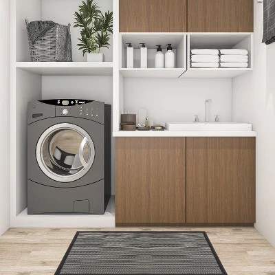 World Rug Gallery Stripe Textline Anti-Fatigue Standing Mat 8 World Rug Gallery Stripe Textline Anti-Fatigue Standing Mat - Image 6