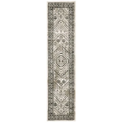 Gabriella Vintage Medallion Rug Ivory/Gray - Captiv8e Designs 6 Gabriella Vintage Medallion Rug Ivory/Gray - Captiv8e Designs - Image 4