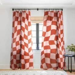 MariaMariaCreative Play Checkers Blush Single Panel Sheer Window Curtain - Deny Designs 13 MariaMariaCreative Play Checkers Blush Single Panel Sheer Window Curtain - Deny Designs -Home Improvement Store GUEST 3cbbee6d 8856 481d 8466 daba8eae9f02