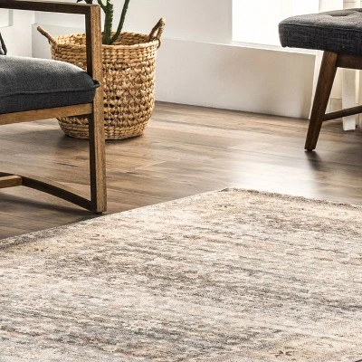 NuLOOM Lesley Handmade Flatweave Cotton Blend Distressed Vintage Area Rug 10 NuLOOM Lesley Handmade Flatweave Cotton Blend Distressed Vintage Area Rug - Image 8