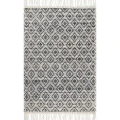 NuLOOM Hand Woven Darlene Tassel Area Rug -Home Improvement Store GUEST 3d11c30a 31a8 4048 a723 6edc964f5f46