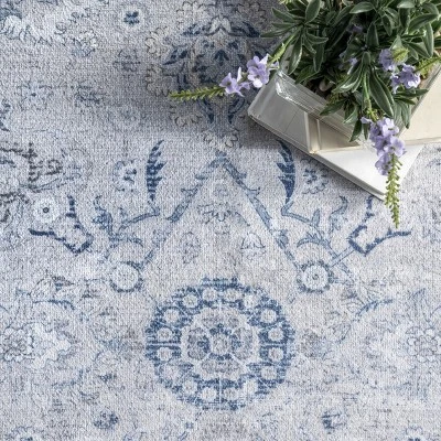 Lauren Liess X RugsUSA - Bayberry Vintage Machine Washable Area Rug 8 Lauren Liess X RugsUSA - Bayberry Vintage Machine Washable Area Rug - Image 6