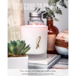 Craft & Kin White Frosted Scented Soy Candles -Home Improvement Store GUEST 406bc251 daa5 4110 9418 cf14095ccb9d