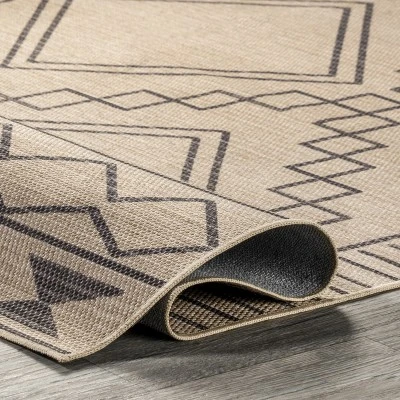 NuLOOM Elin Moroccan Border Easy-Jute Machine Washable Area Rug 5 NuLOOM Elin Moroccan Border Easy-Jute Machine Washable Area Rug - Image 3