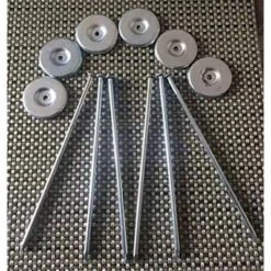 EEZ-RV Products Durable 9 X 12 Foot Reversible Outdoor Mat For Patios, Backyards, Campsites, & RV Pads W/ Carrying Case & Ground Stakes, Grey Vine -Home Improvement Store GUEST 413c0f69 c7e4 4771 90d6 eeccc59f39ec