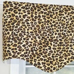 RLF Home 100% Cotton Cheetah Regal Fully Lined Windows Rod Pocket Valance 50" X 17" Yellow 10 RLF Home 100% Cotton Cheetah Regal Fully Lined Windows Rod Pocket Valance 50" X 17" Yellow -Home Improvement Store GUEST 432957a5 db81 46b8 b77a 2c4c9624f8df