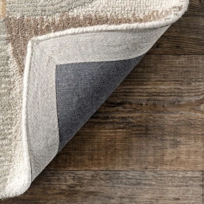 NuLOOM Liv Hand Tufted Wool Geometric Area Rug 8 NuLOOM Liv Hand Tufted Wool Geometric Area Rug - Image 6