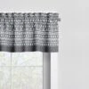 Bacati - Owls Grey/Beige Neutral Cotton Window Valance