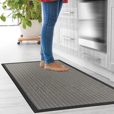 World Rug Gallery Stripe Textline Anti-Fatigue Standing Mat 11 World Rug Gallery Stripe Textline Anti-Fatigue Standing Mat - Image 9