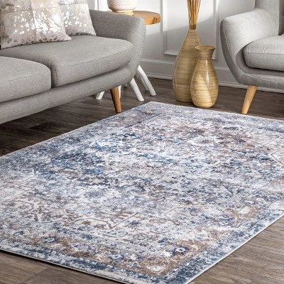 NuLOOM Vintage Lilah Medallion Area Rug 3 NuLOOM Vintage Lilah Medallion Area Rug