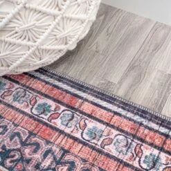 Dalyan Geometric Medallions Washable Area Rug - JONATHAN Y -Home Improvement Store GUEST 46607f24 d1b0 4931 bf0e cb06936f8c39