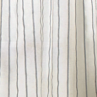 56"x36" Sheer Laguna Striped Window Valance And Curtain Set - Martha Stewart 5 56"x36" Sheer Laguna Striped Window Valance And Curtain Set - Martha Stewart - Image 3