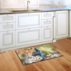 Peaceful Birdhouse Spring Doormat Floral Indoor Outdoor 30" X 18" Briarwood Lane -Home Improvement Store GUEST 4703ad13 f014 45ed 8747 3a1c875aa5cd