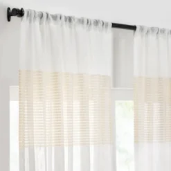 1pc Light Filtering Gilson Striped Window Curtain Panel - Mercantile -Home Improvement Store GUEST 47584ce6 890a 4fdd 94bd 3d659f05b3df