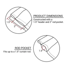 Marlena Unlined Valance -Home Improvement Store GUEST 47879742 38f2 4aef b5c3 f665d07ed0ae 7