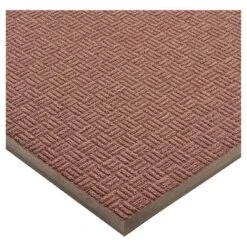 2'x3' Solid Doormat Burgundy/Black - HomeTrax -Home Improvement Store GUEST 480b698d c98f 4743 9737 e8fe3c0d9d75