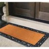 A1HC Natural Coir & Rubber Door Mat 30x60, Thick, Durable, Heavy Duty Doormat For Outdoor & Indoor