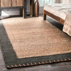 NuLOOM Hand Tufted Jute Cameron Jute Accent Rug