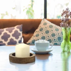 6pk Pillar Candles Ivory - Stonebriar Collection -Home Improvement Store GUEST 4b52a6e7 ea2f 4960 86ae 2e4de4fb687f