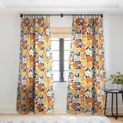 Avenie Citrus Fruits Blue Single Panel Sheer Window Curtain - Society6 13 Avenie Citrus Fruits Blue Single Panel Sheer Window Curtain - Society6 -Home Improvement Store GUEST 4b85861d 4ede 411c bb8b 96e0c6a84e48