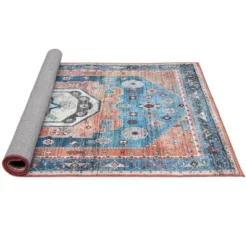 Costway Area Rug 5' X 7' Distressed Vintage Home Carpet Living Room Bedroom Non-Shedding 19 Costway Area Rug 5' X 7' Distressed Vintage Home Carpet Living Room Bedroom Non-Shedding -Home Improvement Store GUEST 4bf158aa 1456 4bc3 bce2 c387e73c36aa