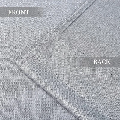 Trinity Room Darkening Thermal Insulated Linen Textured Curtains For Kitchen Cafe 5 Trinity Room Darkening Thermal Insulated Linen Textured Curtains For Kitchen Cafe - Image 3