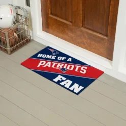 Evergreen New England Patriots Team Turf Mat- 28 X 16 Inches Indoor Outdoor Doormat -Home Improvement Store GUEST 4d748437 119b 478c 9aec aedb047172ff