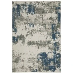 Trinity Modern Distressed Abstract Patio Area Rug Beige/Blue - Captiv8e Designs 25 Trinity Modern Distressed Abstract Patio Area Rug Beige/Blue - Captiv8e Designs -Home Improvement Store GUEST 4e72c894 0d68 4e60 933b 3753356f7933